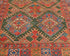 4x6 Red Green Ersari Afghan Hand Knotted Veg Dye Wool Area Rug